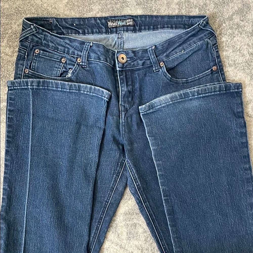 Hudson Jeans Blue Straight Leg Denim